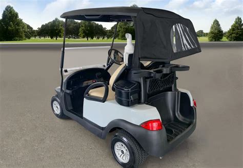 Rear Bag Cover Black QLD Golf Carts