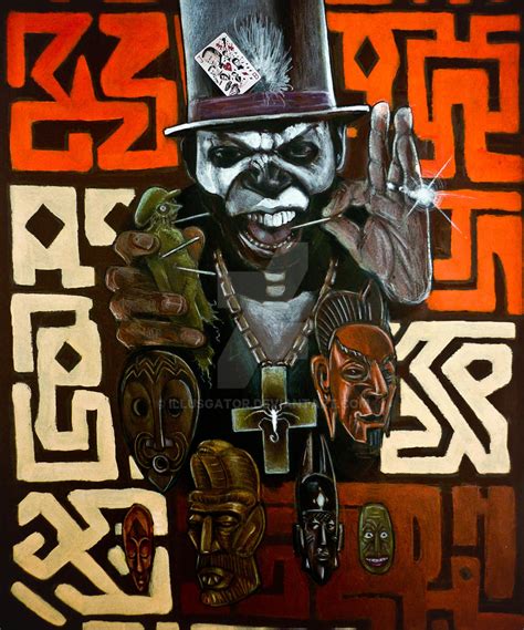 Baron Samedi Voodoo illustration by illusgator on DeviantArt