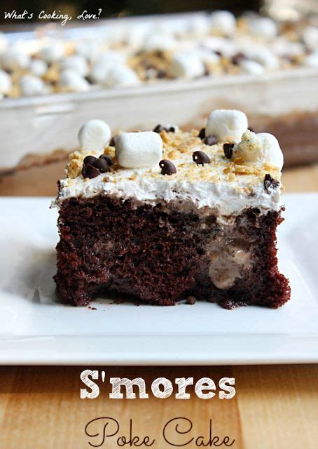 Irresistible S Mores Poke Cake Recipe