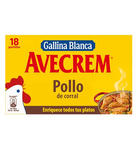 Comprar Caldo Avecrem Gallina Blanca Pollo Pastillas Caldos