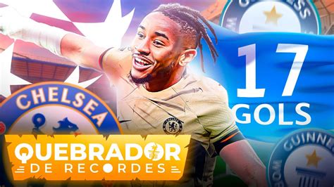 Nkunku DESTRÓI o recorde do CR7 Quebrador de Recordes 17 gols na