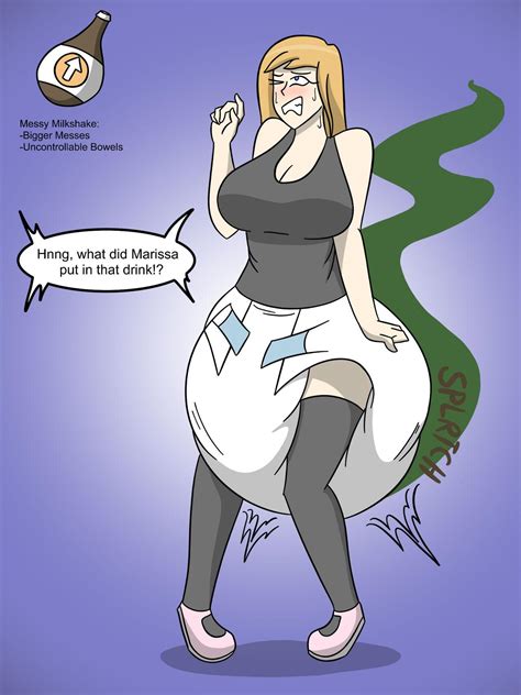 Carrie And The Messy Milkshake Potion By Jazzypluto Rdiaperhentai