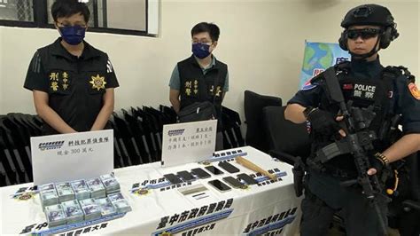 全國同步掃黑暨打詐 台中警查獲9槍枝264顆子彈 社會 中時