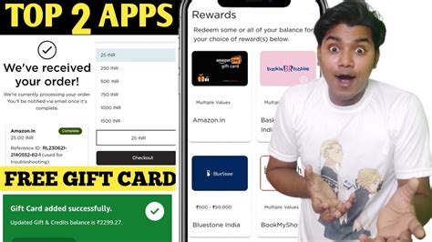 Top Apps To Earn Free Gift Cards How To Get Free Amazon Gift Card