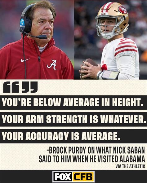 Heres What Nick Saban Said To Brock Purdy On His Visit To Alabama