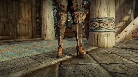 Edhildil High Heel Boots 3BA And Standalone At Skyrim Special Edition