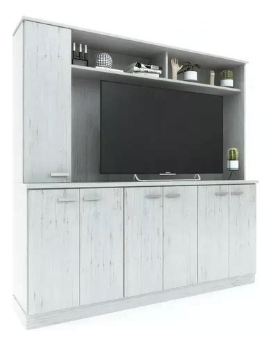 Rack Tv Modular Mesa Lcd Led Mueble Hasta Pul Dl A Color Enigma