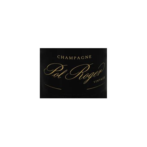 Champagne Pol Roger Brut Vintage 2016 Au Meilleur Prix