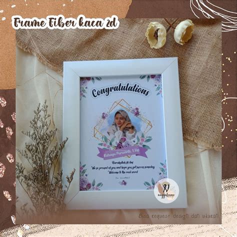 Jual Frame 6r Kado T Wisuda Wedding T Frame Kado Wisuda