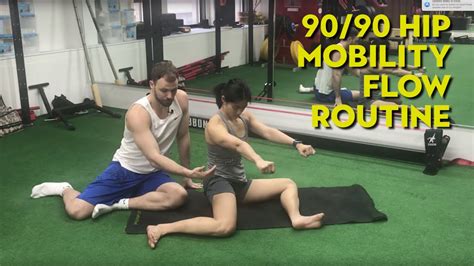 Kinstretch 90 90 Hip Mobility Flow Routine Open Up Your Hips Youtube