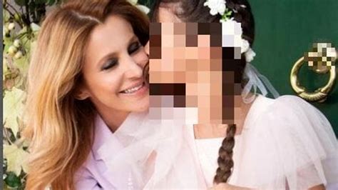 Adriana Volpe Festeggia La Prima Comunione Della Figlia Gisele