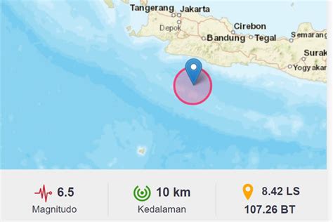 Ini Penjelasan Bmkg Soal Penyebab Gempa M 6 5 Yang Guncang Garut