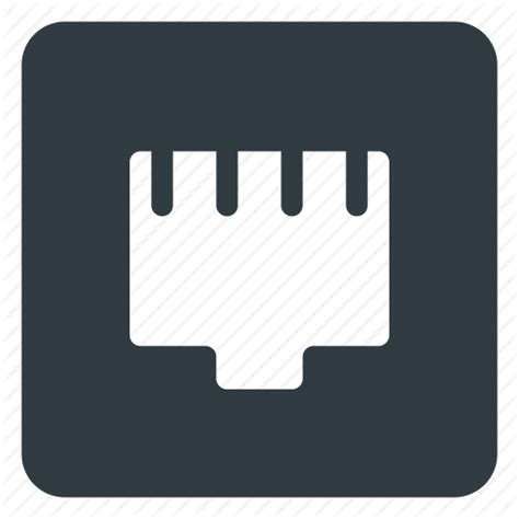 Ethernet Port Icon 174665 Free Icons Library