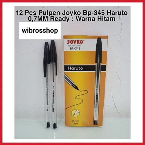 BALLPEN PULPEN PEN MURAH JOYKO BP 345 HARUTO 12 Pcs Lazada Indonesia