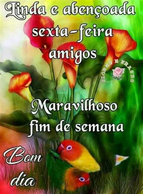 Feliz Sexta Feira Flores Imagensbomdia Net