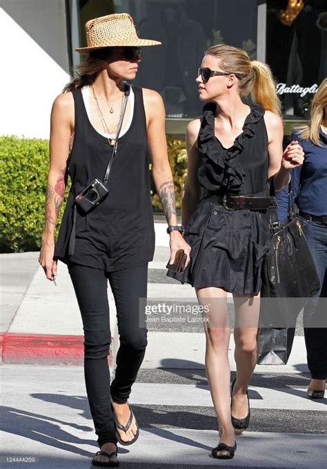 News Photo Tasya Van Ree And Amber Heard Are Seen On Fashion