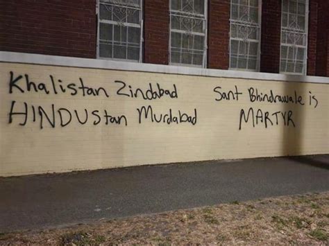 Third Hindu Temple Defaced In Australia With Hindustan Murdabad