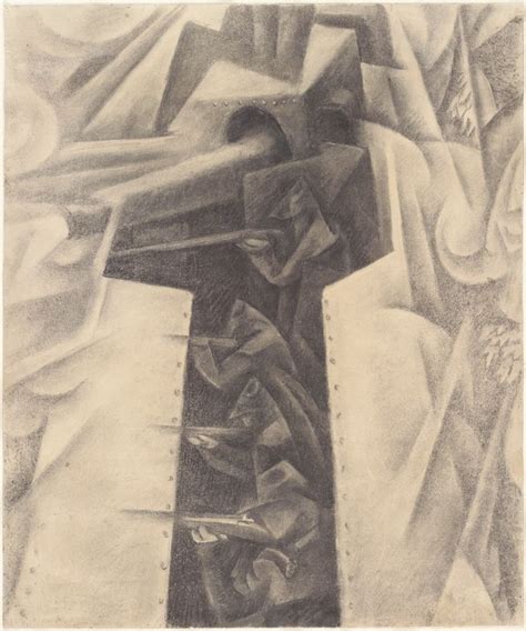 Gino Severini Armored Train In Action 1915 MoMA