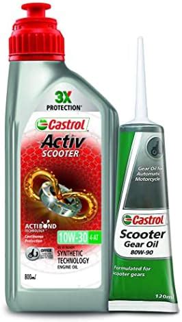 Castrol Activ W At Synthetic Engine Oil For Scooter Ml