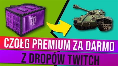 Odbierz czołg premium w World of Tanks ZA DARMO czołg z twitch dla