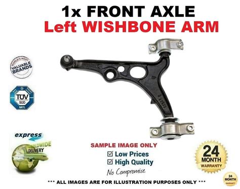 Front LEFT WISHBONE TRACK CONTROL ARM For FIAT TEMPRA S W 1 6 I E