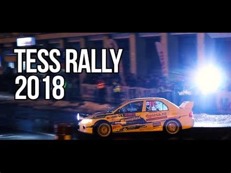 TESS Rally 2018 Raliul Brasovului YouTube