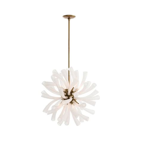 ALAN MIZRAHI LIGHTING Emmy Murano Round Chandelier Wayfair