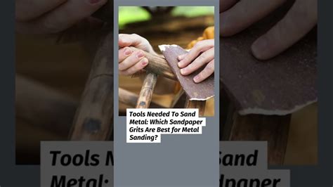 How To Sand Metal To Get Rid Of Rust And Paint Youtube