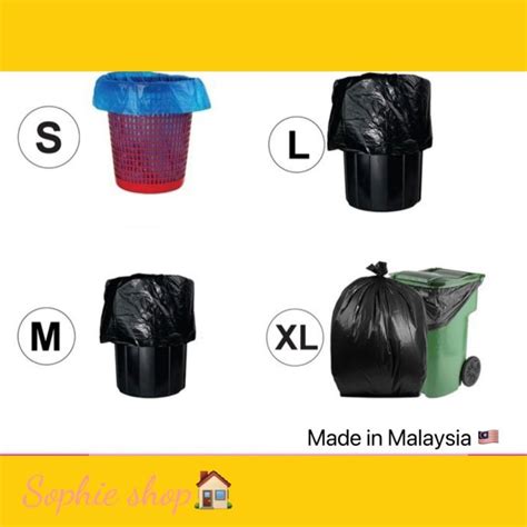 High quality Garbage bag / Rubbish Bag / Beg Sampah size: 47x54 , 56x84 ,74x90, 35x40 垃圾袋 | Lazada