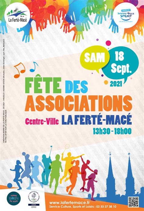 Fête Des Associations Samedi 18 Septembre Ville De La Ferté Macé