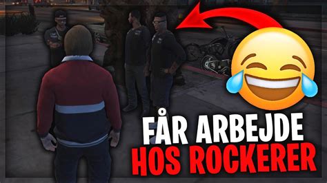 JENS FÅR ARBEJDE HOS ROCKERER DANSK GTA 5 RP FIVEM YouTube