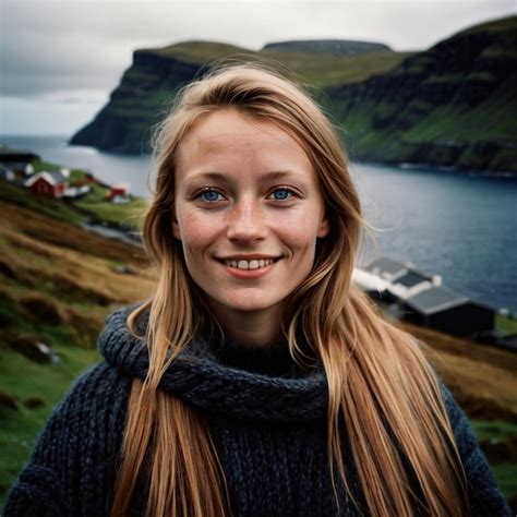 Premium Photo | Faroe Islands woman from Faroe Islands typical national ...