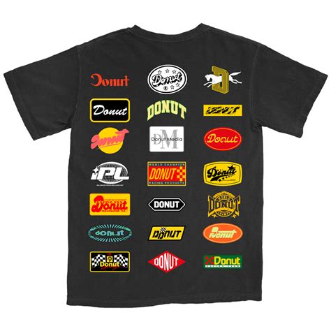 21 Logo T Shirt Black Donut Media Store