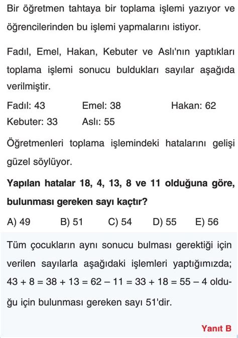 Temel Kavramlar Konu Anlatımı Test Soruları Çözümleri Tyt Matematik