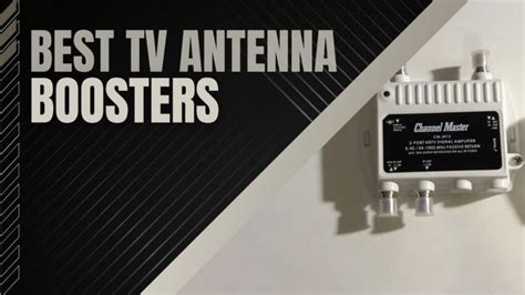 11 Best TV Antenna Boosters 2024 Get Clearer Picture