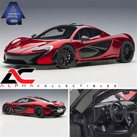 √ Mclaren P1 Volcano Red Information Car In The World