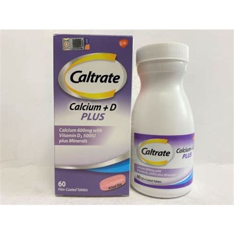 Caltrate Calcium D Plus 60 Tablets Exp 10 2023 Shopee Malaysia