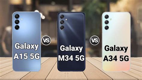 Samsung A15 5g Vs Samsung M34 5g Vs Samsung A34 5g Youtube