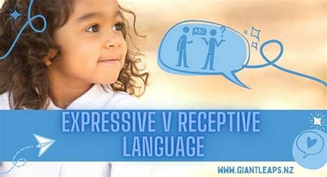 What Is The Difference Between Expressive And Receptive Language Giant Leaps Nz I Blog