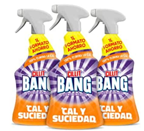 Cillit Bang Limpiador Spray Cal Y Suciedad Pack De Sprays De L