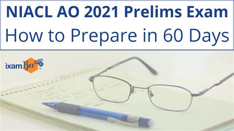 NIACL AO 2021 Prelims Exam Preparation In 60 Days