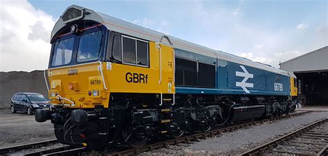 Railway Herald :: GBRf goes large logo for latest Class 66