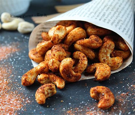 Easy Masala Cashew Nuts Roasted Kaju With Ghee