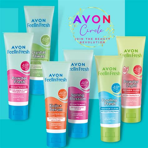 Avon Feelin Fresh Quelch Anti Perspirant Deodorant Cream G Shopee