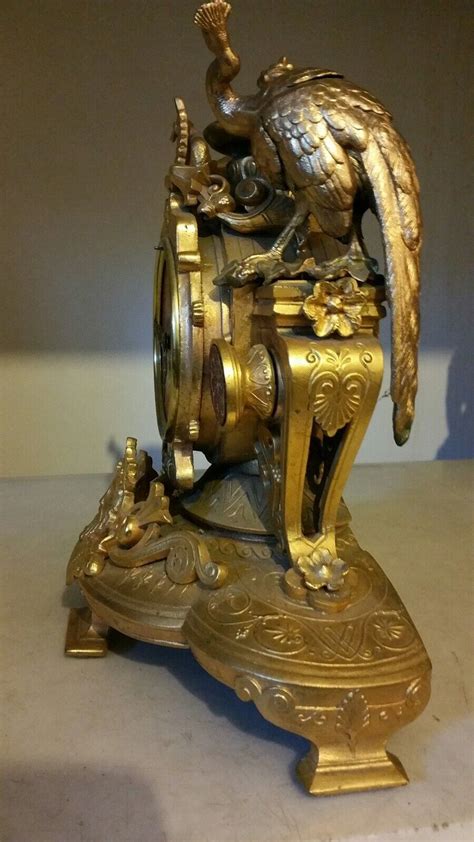 MANTEL CLOCK FRENCH ORMALU 1855 JAPY FRERES EXPOSITION GRANDE MED D