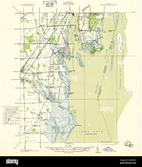 Map Of Rockwood Hi Res Stock Photography And Images Alamy