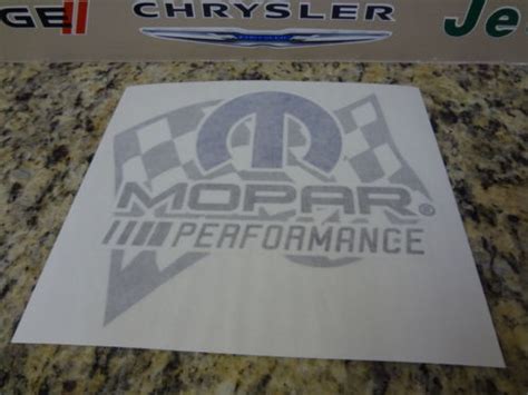 Dodge Chrysler Mopar Performance Sema Car Show Challenger Decal Decals Sticker Mpdecal Steve