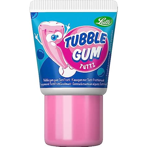 Lutti Tubble Gum Tutti Frutti Flavoured G Pack Of Amazon In