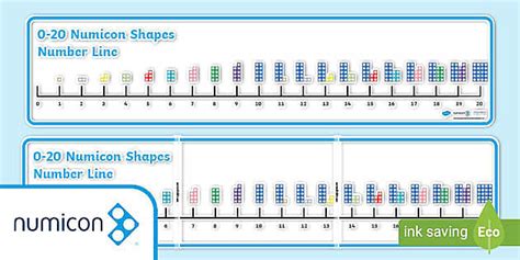 0 20 Number Shapes Number Line Display Banner Ks1 Maths Primary