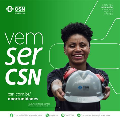 Csn Mineração Abre Mais De 100 Vagas Para Profissionais De Manutenção